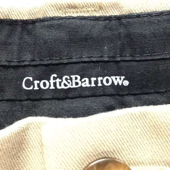 Croft Barrow Pants Tan  44X32  Men's