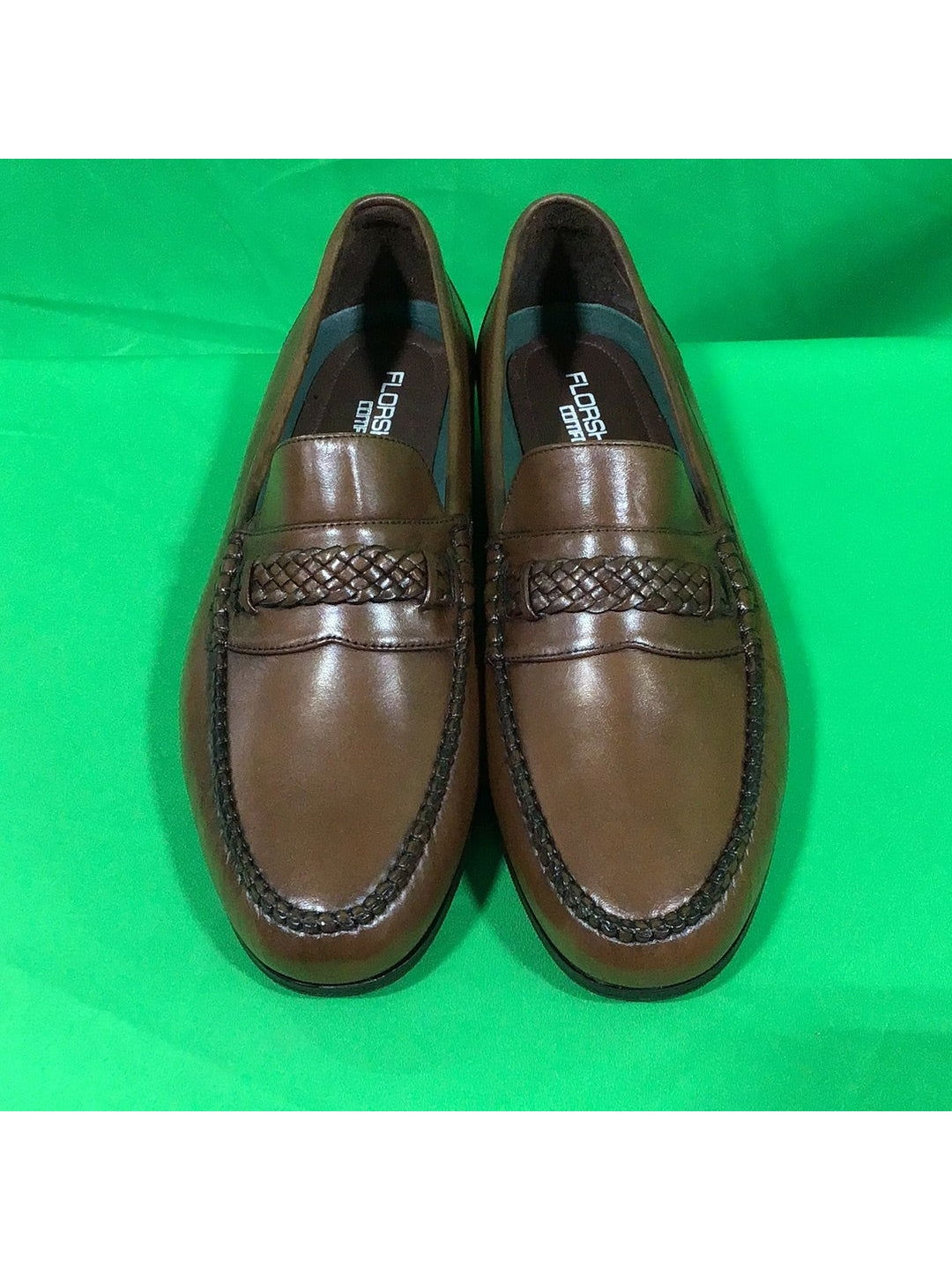 Florsheim Comfort Tech Men s 11 D Brown Leather Slip On Loafers In B The Kennedy Collective Thrift