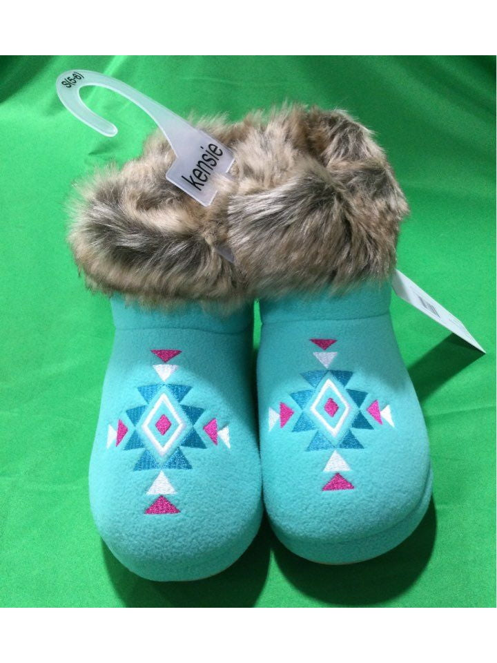 Turquoise slippers outlet