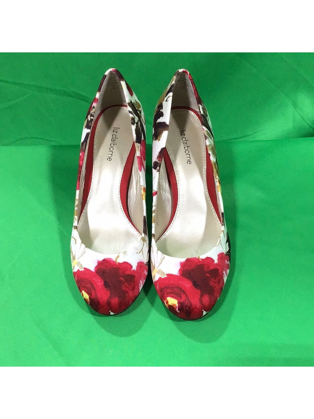 Red multi colored heels outlet