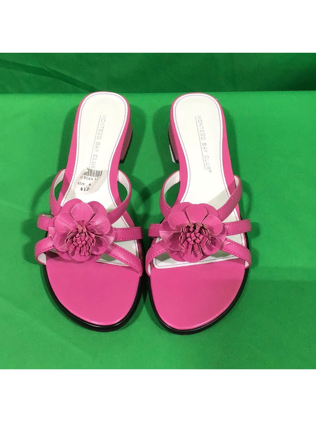 Montego Bay Club Ladies Pink Size 6 Sandals In Box The Kennedy Collective Thrift