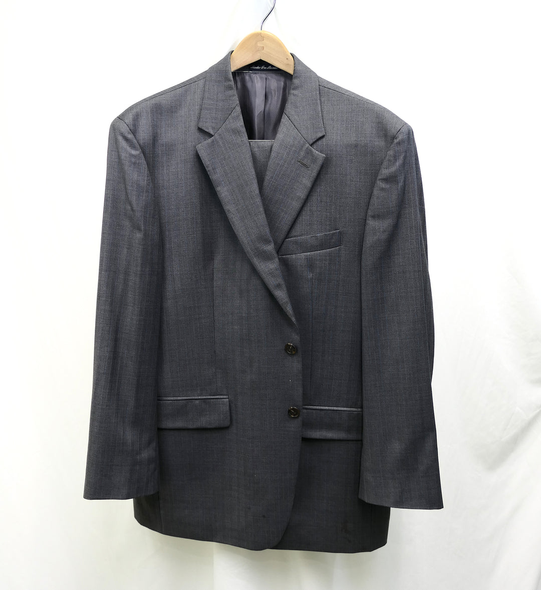 Lauren Grey Wool Suit - Size 44R/38