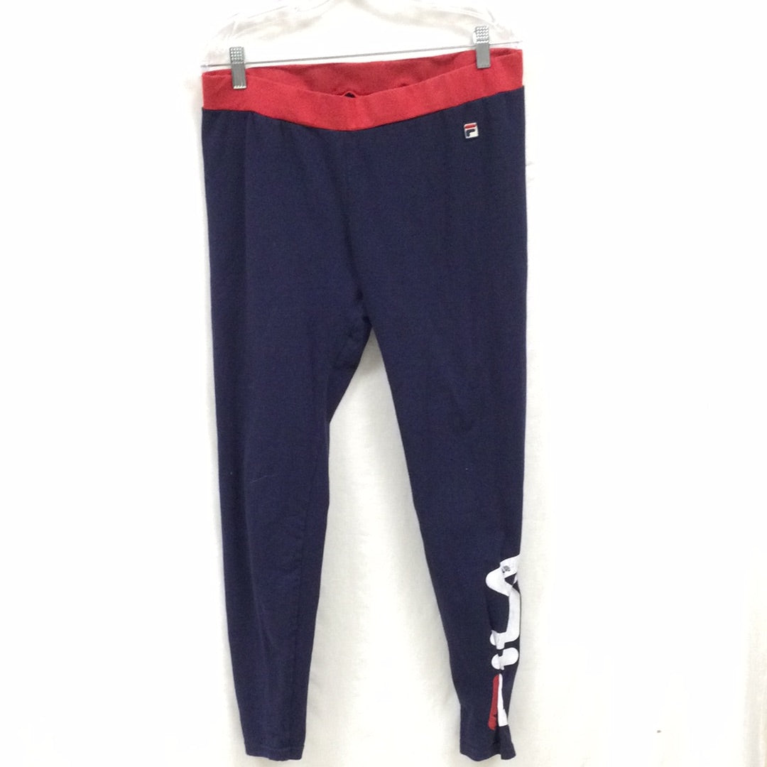 Fila Pants  Size XL Blue And Red