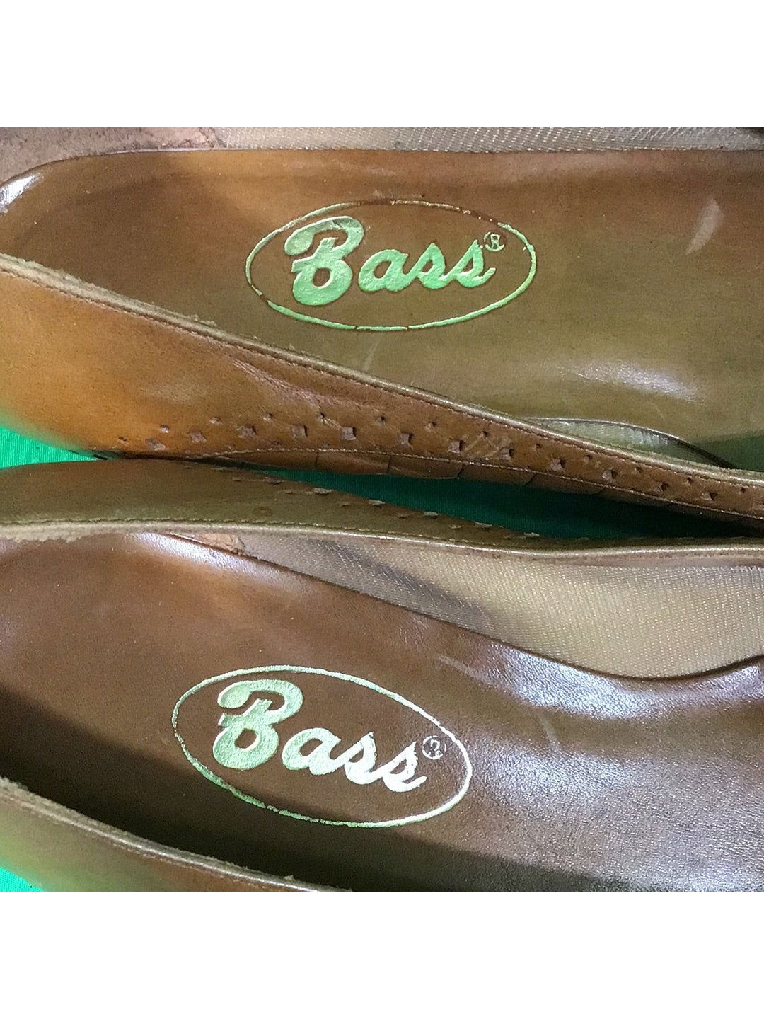 Bass Women s 7 1 2 Brown Slip On Shoes In Box The Kennedy Collective Thrift
