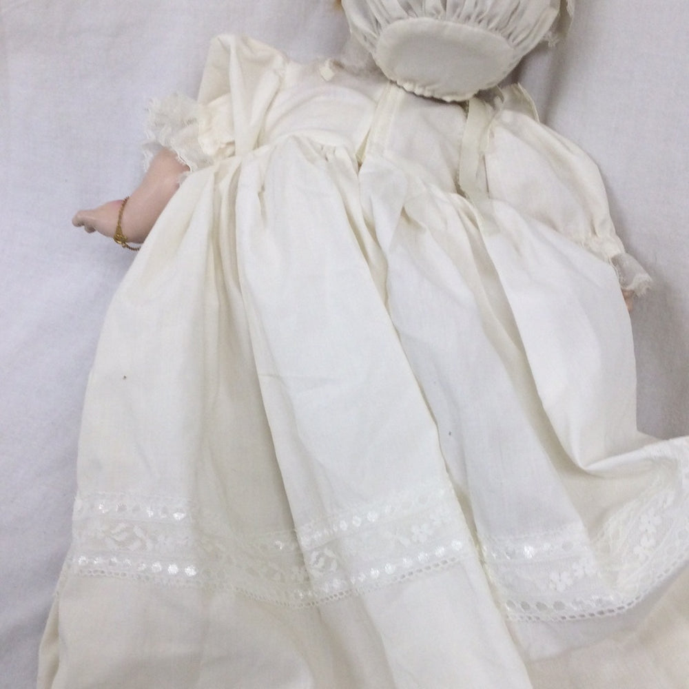 Girl White Dress Doll