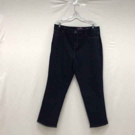 Gloria Vanderbilt ~ Amanda Dark Blue Supreme Stretch Denim Jeans
