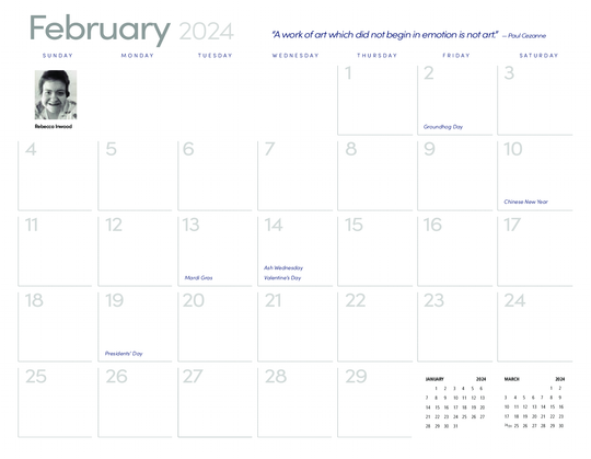 2024 Unique Perspective Calendar