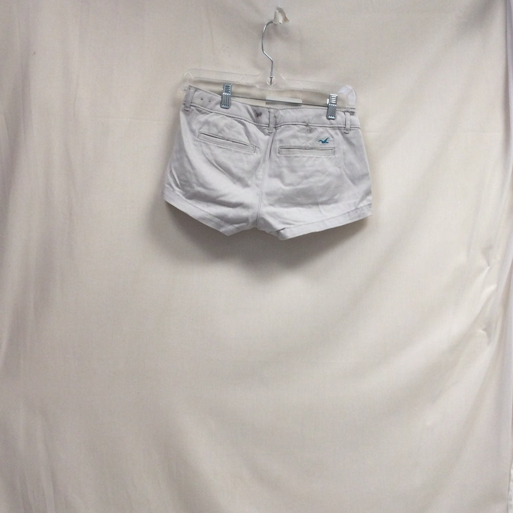 Women's Hollister White khaki Denim Shorts 0/24