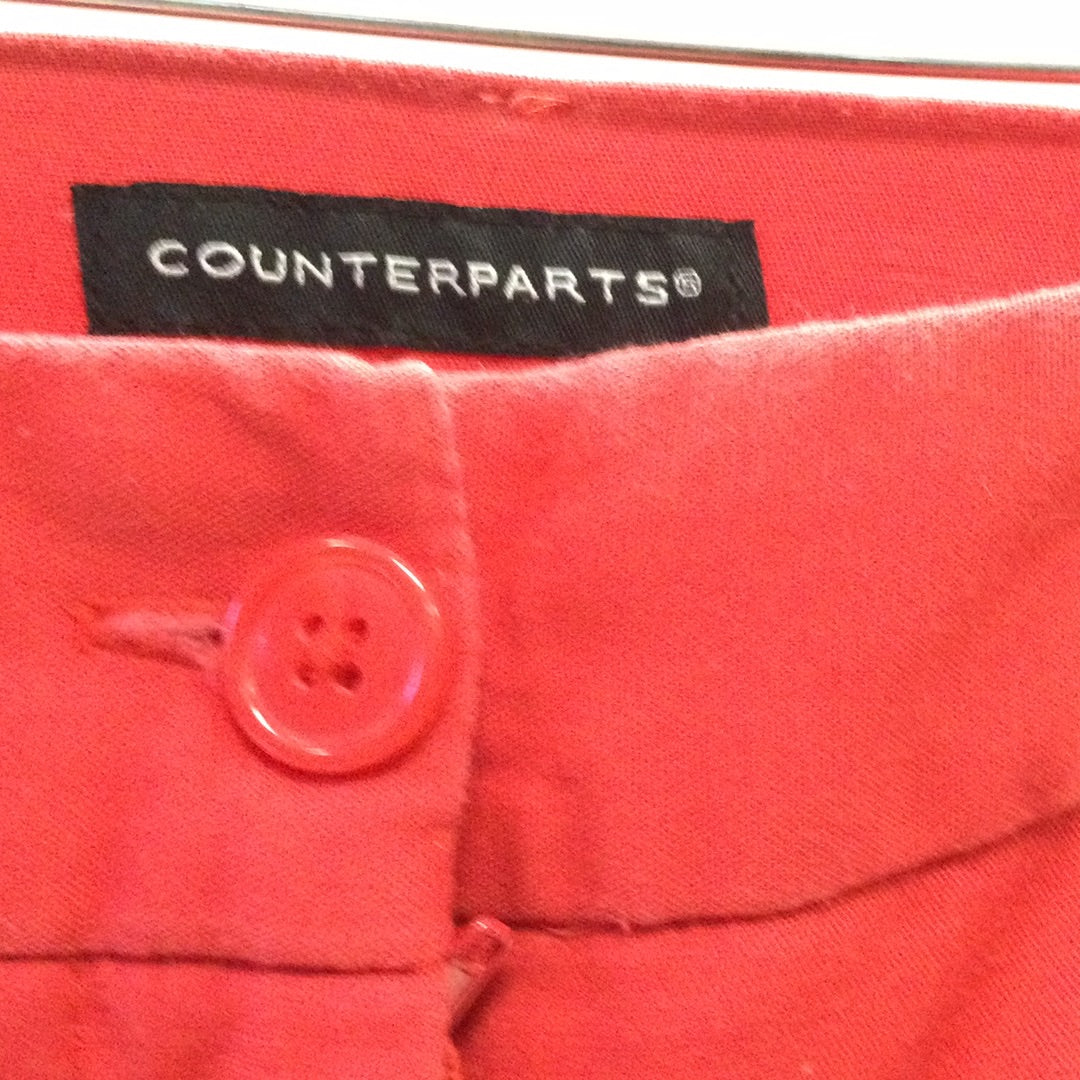 Counterparts Women Red Shorts Size 4 Petites