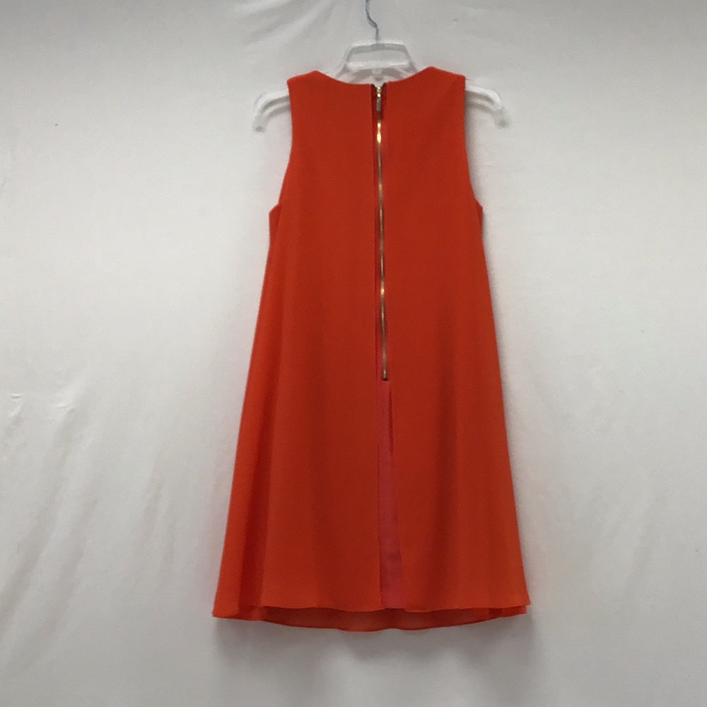 INC International Concepts Women's  Orange Lined  Zip-Up  Dress