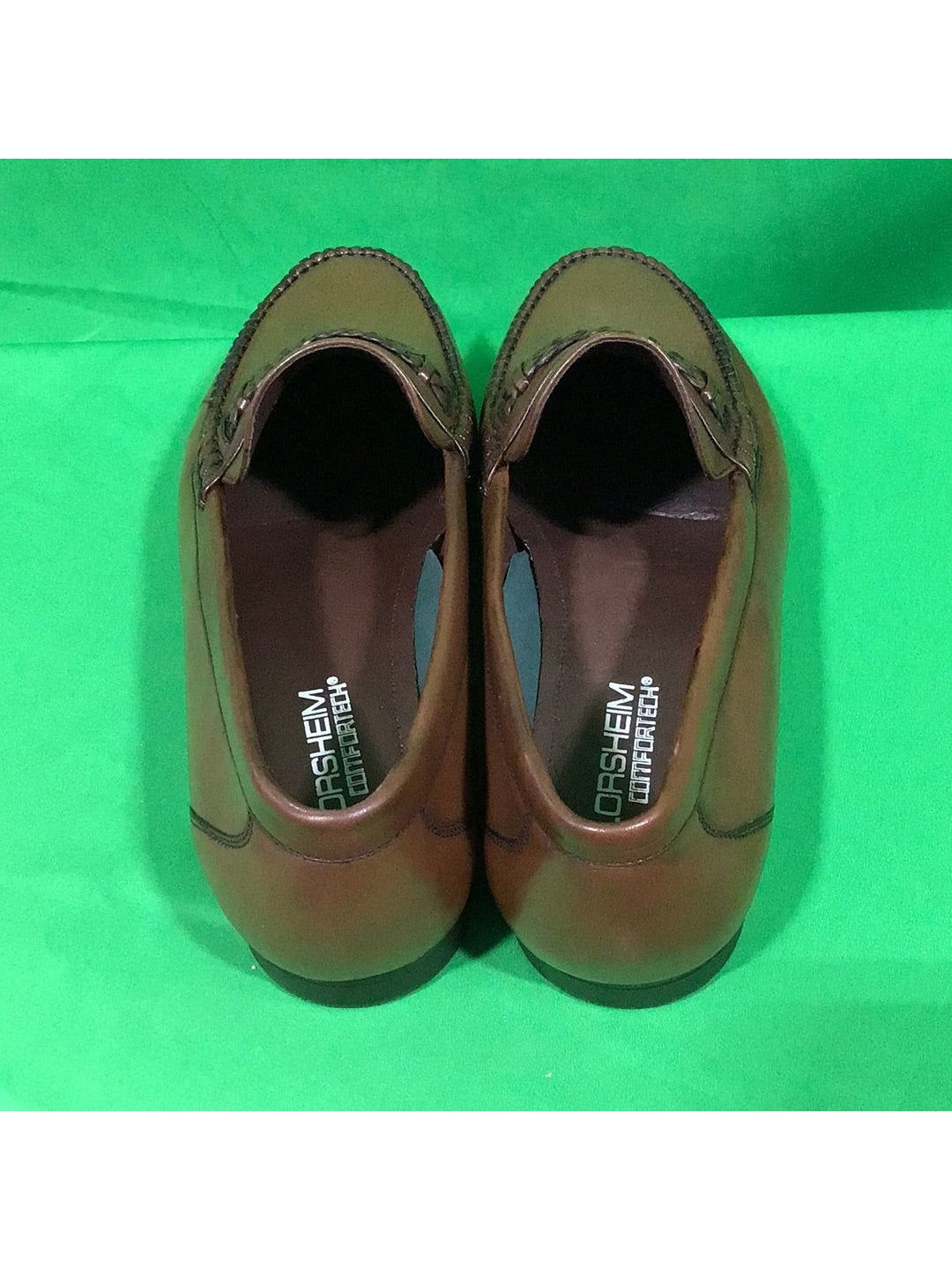 Florsheim Comfort Tech Men s 11 D Brown Leather Slip On Loafers In B The Kennedy Collective Thrift