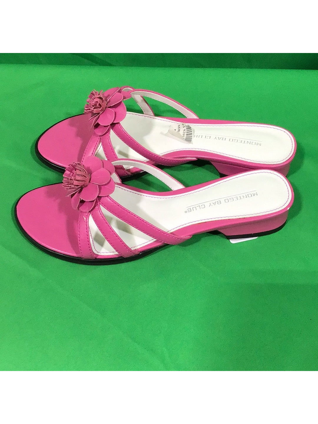 Montego Bay Club Ladies Pink Size 6 Sandals In Box The Kennedy Collective Thrift