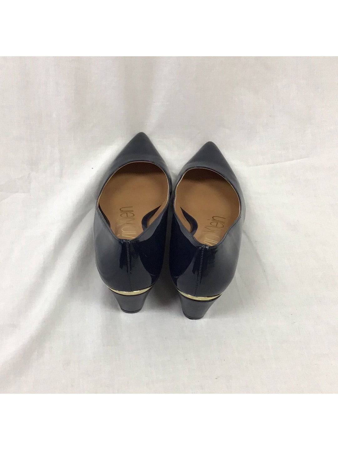 Calvin klein blue dress shoes best sale