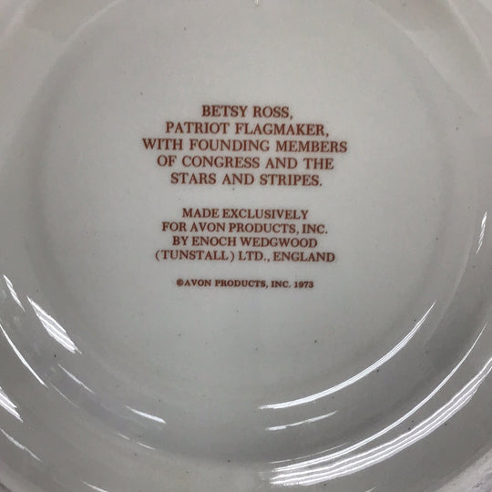 Avon Vintage Betsy Ross Plate