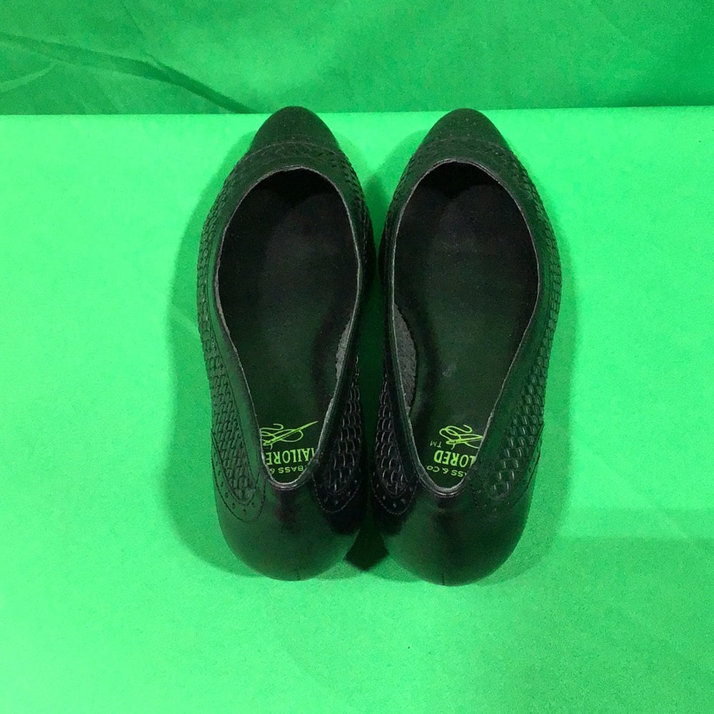 G.H. Bass & Co. Flex Emma Tailored Women Black Dress Shoes Size 7 1/2 M - In Box