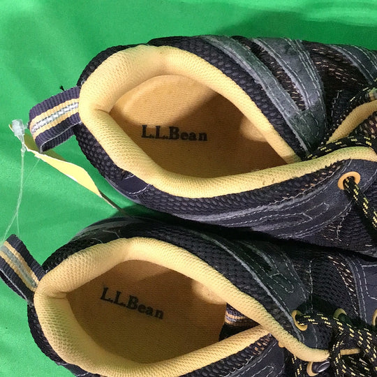 L.L.Bean DRi - LEX Men Black and Yellow Size 12 Wide Sneakers