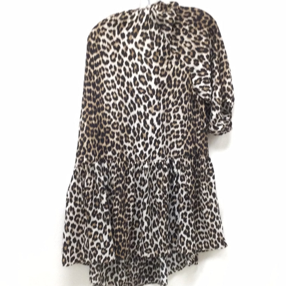 H&M Ladies Medium Leopard Print Dress