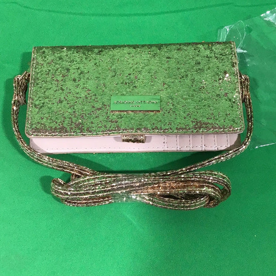 Adrienne Vittadini Studio Handbags Pink Glitter Sparkle Women’s
