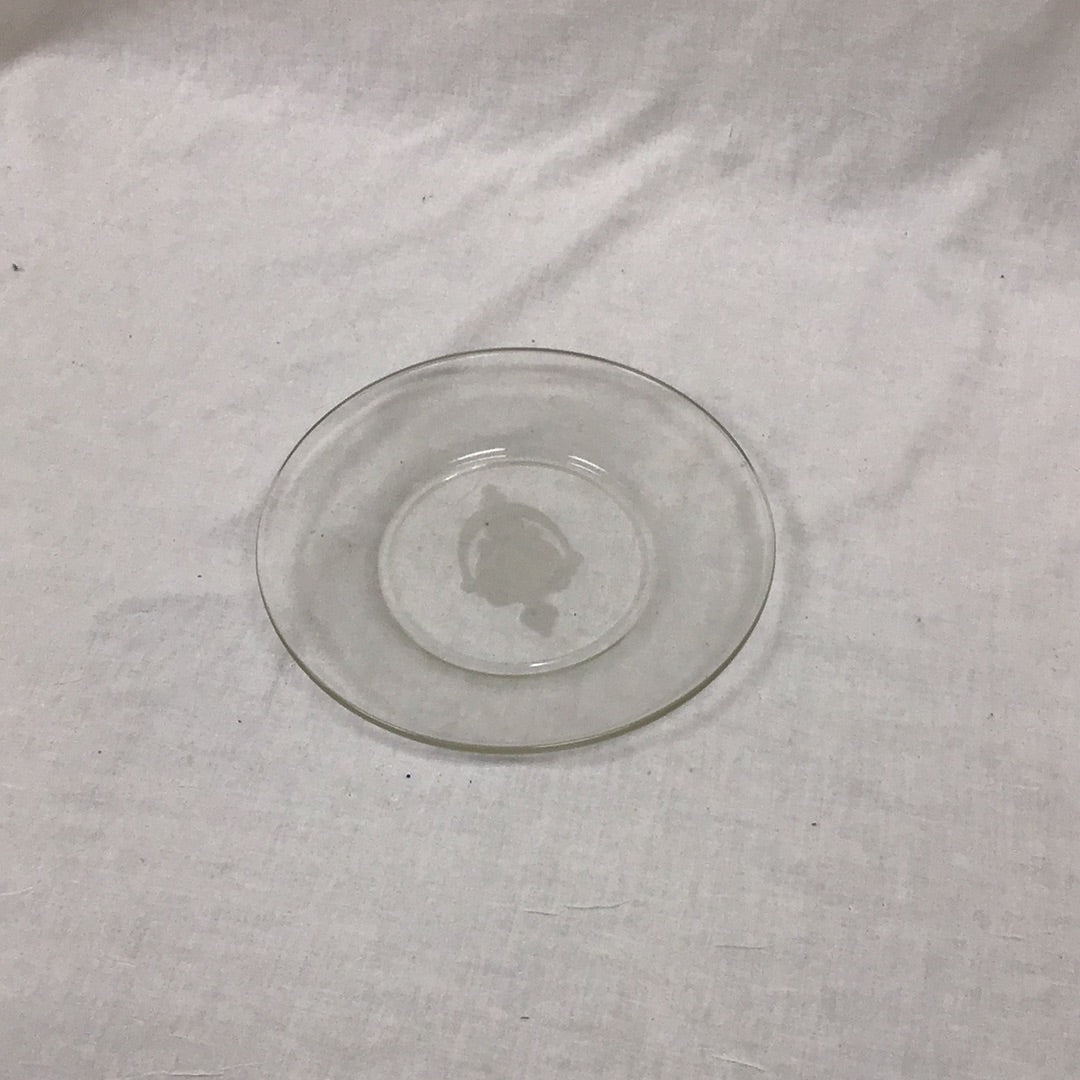 Avon Glass Plate With Emblem
