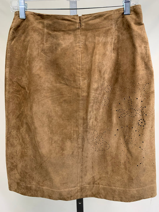 Back of Leather Skirt