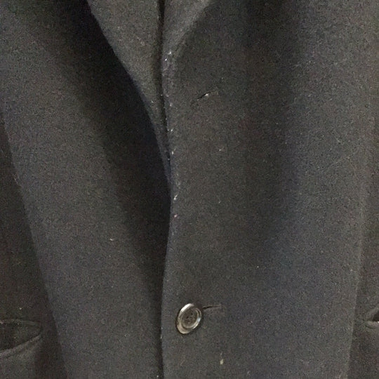 Men’s Silver Cloud Cashmere Blend Overcoat-Size:L42