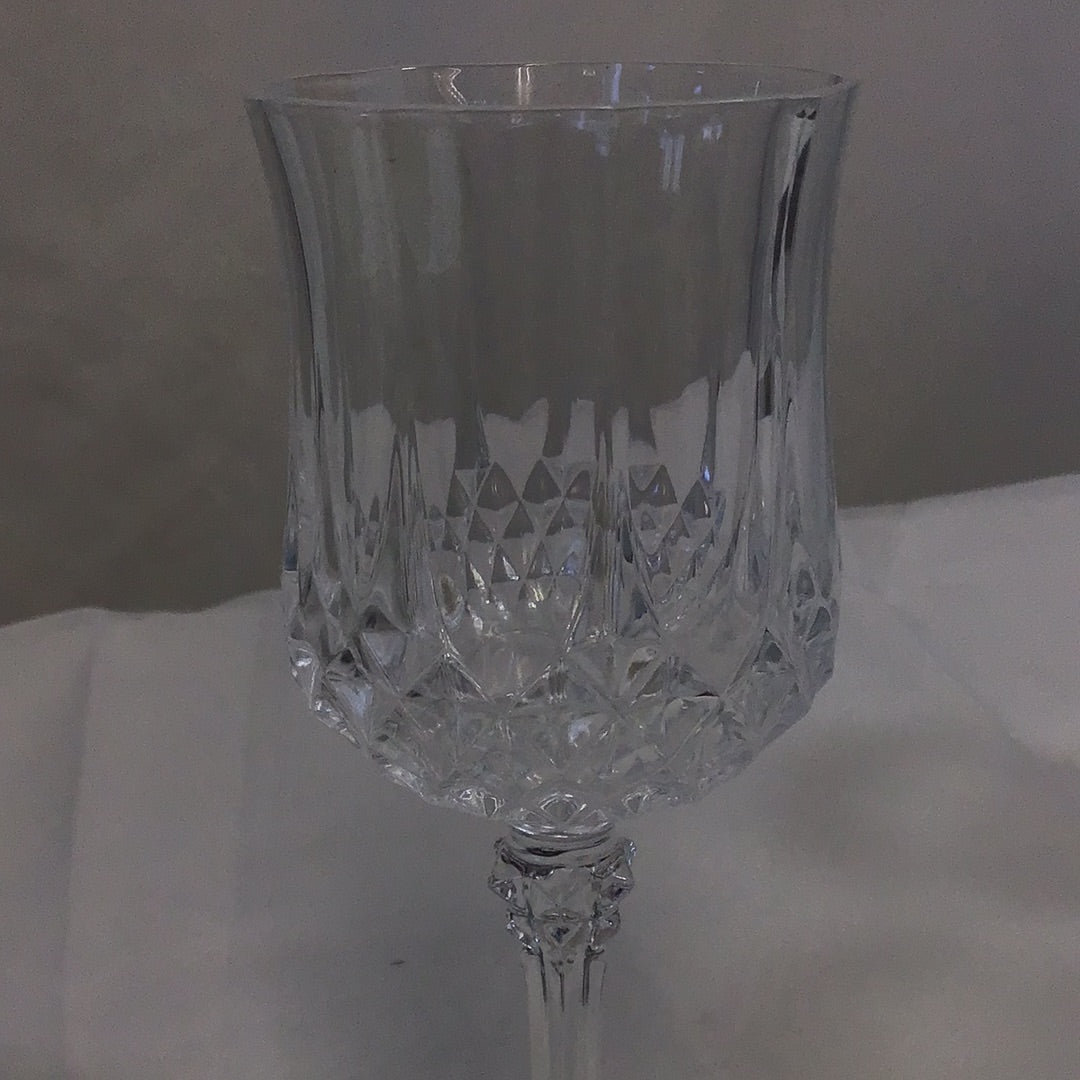Collection LONGCHAMP cristal d’arques 6oz Goblet Glasses
